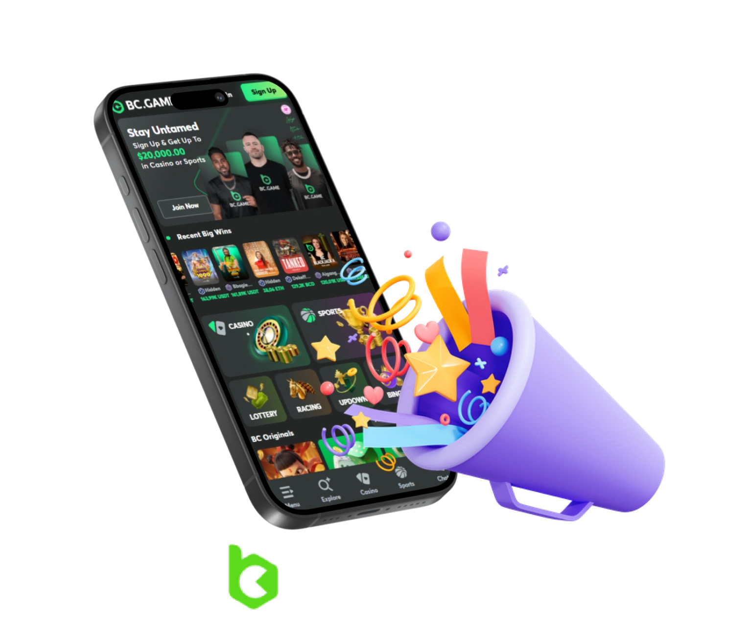 Learn hoe to install BC Game on your iPhone