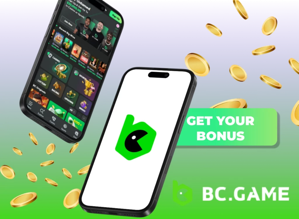 Get your BC Game bonus right in your iOS device