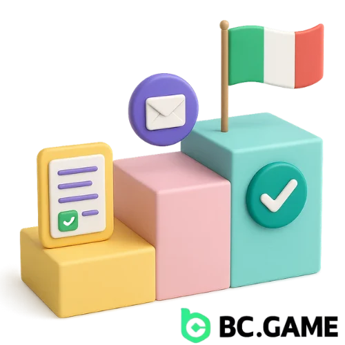 Come Registrarsi su BC.Game Italia in 3 Passaggi
