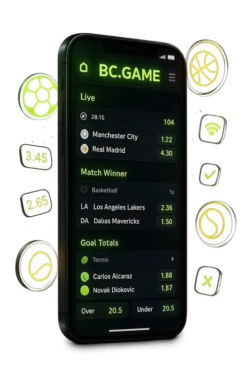 Mobile App BC Game: Scommettere Ovunque
