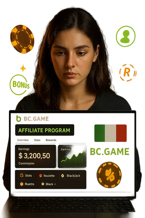 Programma di Affiliazione BC.GAME: Genera Profitti con il Gioco Crypto in Italia